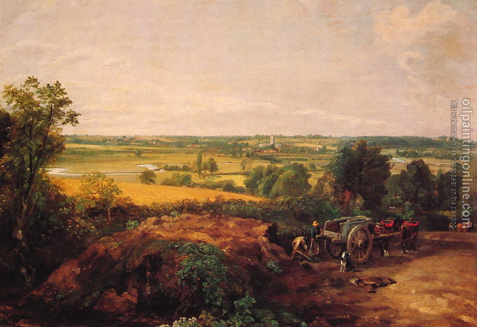 Constable, John - View of Dedham